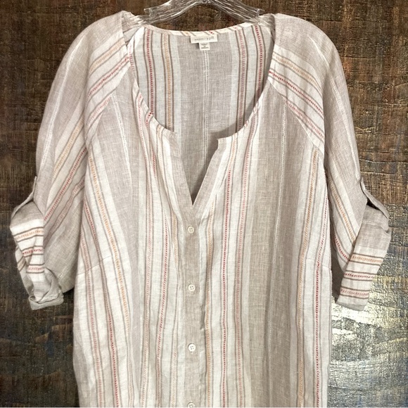 JJ Sisters Cotton Linen Top